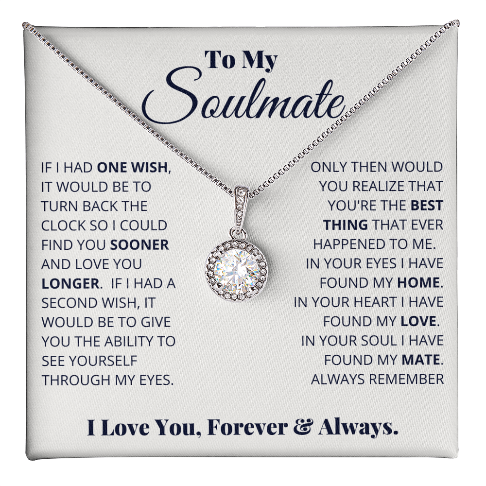 To My Soulmate - Eternal Hope Necklace