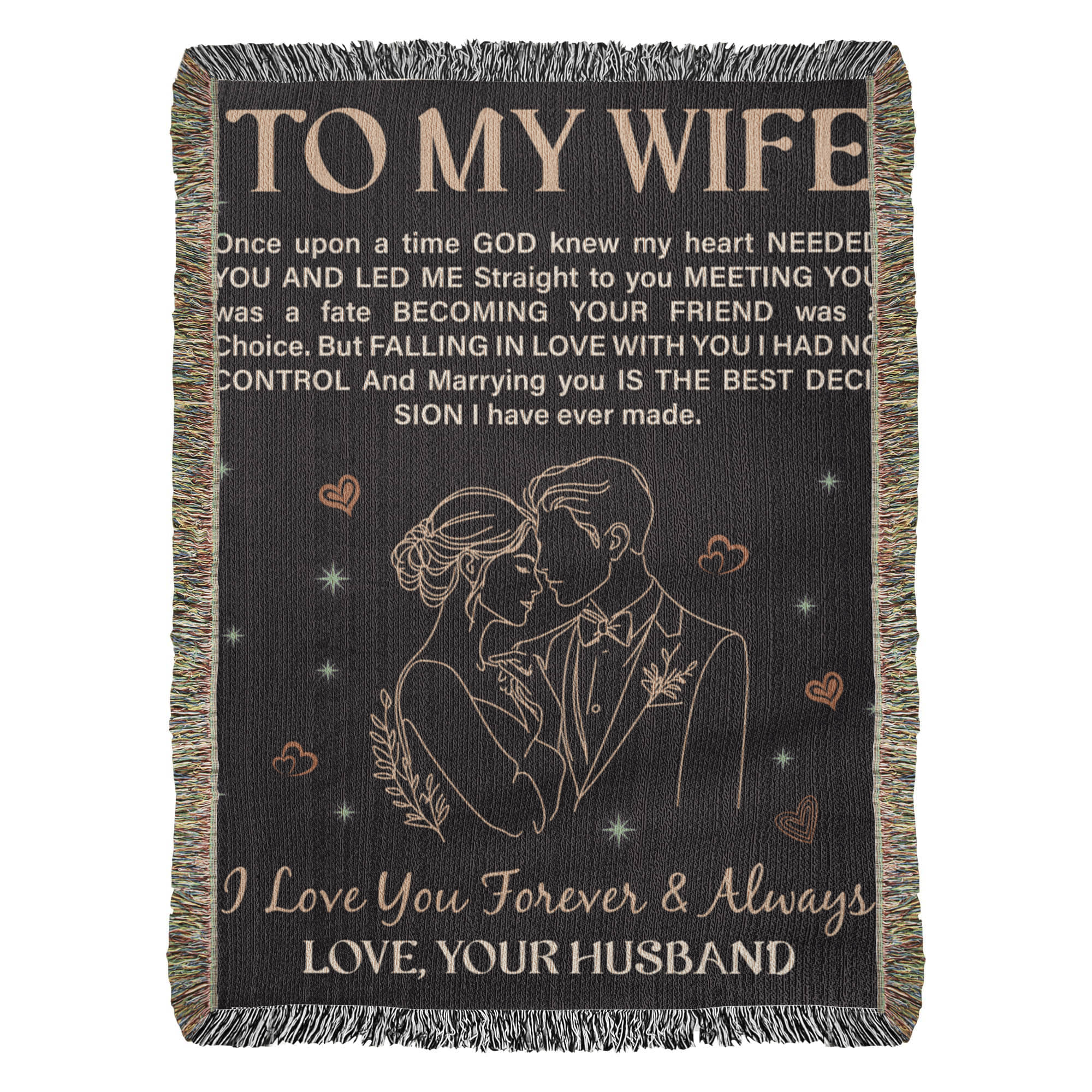 To My Wife - Heirloom Blanket